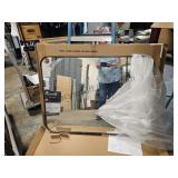 40 x 30 Black Bathroom Mirror