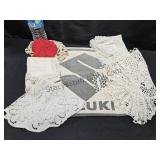 Doilies & A Suzuki Sack