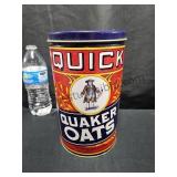 Quaker Oats Tin