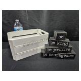 Small Crate & Be Kind