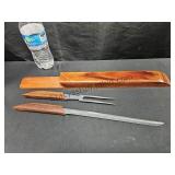 Robeson Cuttlery Carving Set & Holder