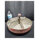 Prim Look Metal Divided Lazy Susan