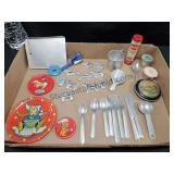 Vintage Doll House / Pretend Play Items