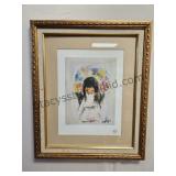 20x24 DeGrazia Framed Print Girl