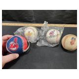 Classic Cleveland Indians Balls