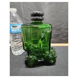 Green Glass Decanter