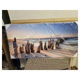 Beach Wall Canvas 40 x 20