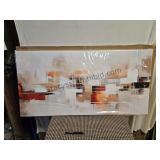 Abstract Wall Canvas 40 x 20
