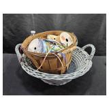 2 Baskets & Ribbon