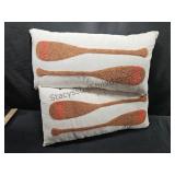 Oar Theme Pillows 10x20