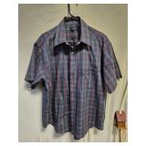 Mens Button Up SZ LG