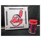 Classic Cleveland Indians Cushion & Cup