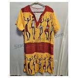 African Design Casual Dress LG