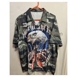 Mens Button Up 2X
