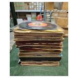 Stack Of 45 Records
