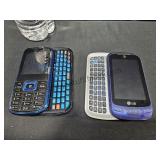 2 Old Cell Phones Untested