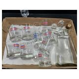 Bar Glasses, Shot Glasses & Decanter