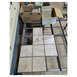 Metal & Tile Coffee Table Complete
