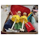 Misc Plastic Storage & Glass Items