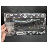 Paw Print Plate Cover