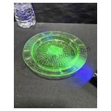 Depression Glass Ashtray