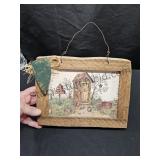 Wood Wall Plaque