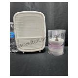 Brush Cleaner & Plastic Storage