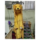 Cheetah Hooded Blanket