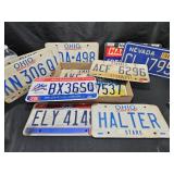 7 SETS Of Old Plates  & A Few Singles