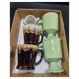Mugs & Creamer