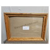 Wood & Plastic Frame 21x15.5