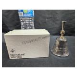 Silverplate Bell Initial H