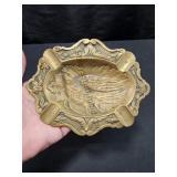 Brass Ashtray Depose JH Belgium