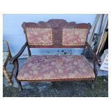 Antique Loveseat Need Some TLC