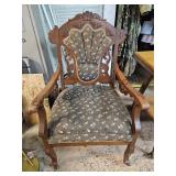 Old Cushioned Chair