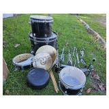 Drums, Seat, Stands Sticks ETC Need work