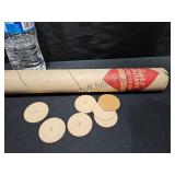 Sears Milk Bottle Caps Almost Full Tube
