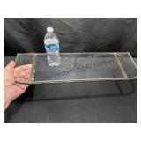 Metal & Pexiglass Shelf