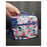 Lunch Bag Blue Floral