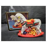Vintage Rocking Horse Bank
