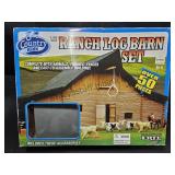 Ranch Log Barn Set Missing  Pieces
