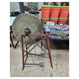 Old Grinding Wheel Needs A Wood Block Replaced
