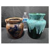 Vase & Crock