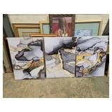 3 Piece Canvas Art