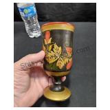 Khokhloma Wood Cup USSR