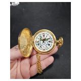 Armex Horse Theme Pocket Watch Works