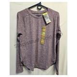 Soft Heather Long Sleeve SZ Med Purple