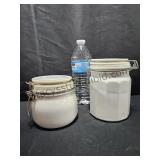 Milkglass Canisters