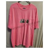 Pink Christmas Shirt SZ 2X