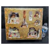 Fall Lighted House Set